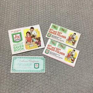 Vintage S&H Green Stamps Quick Saver Book &‎ Award Certificate
